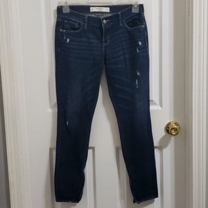 Abercrombie and Fitch Distressed Skinny Jean